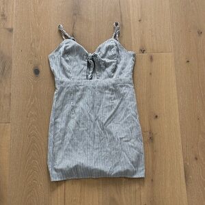 Striped Sleeveless Dress